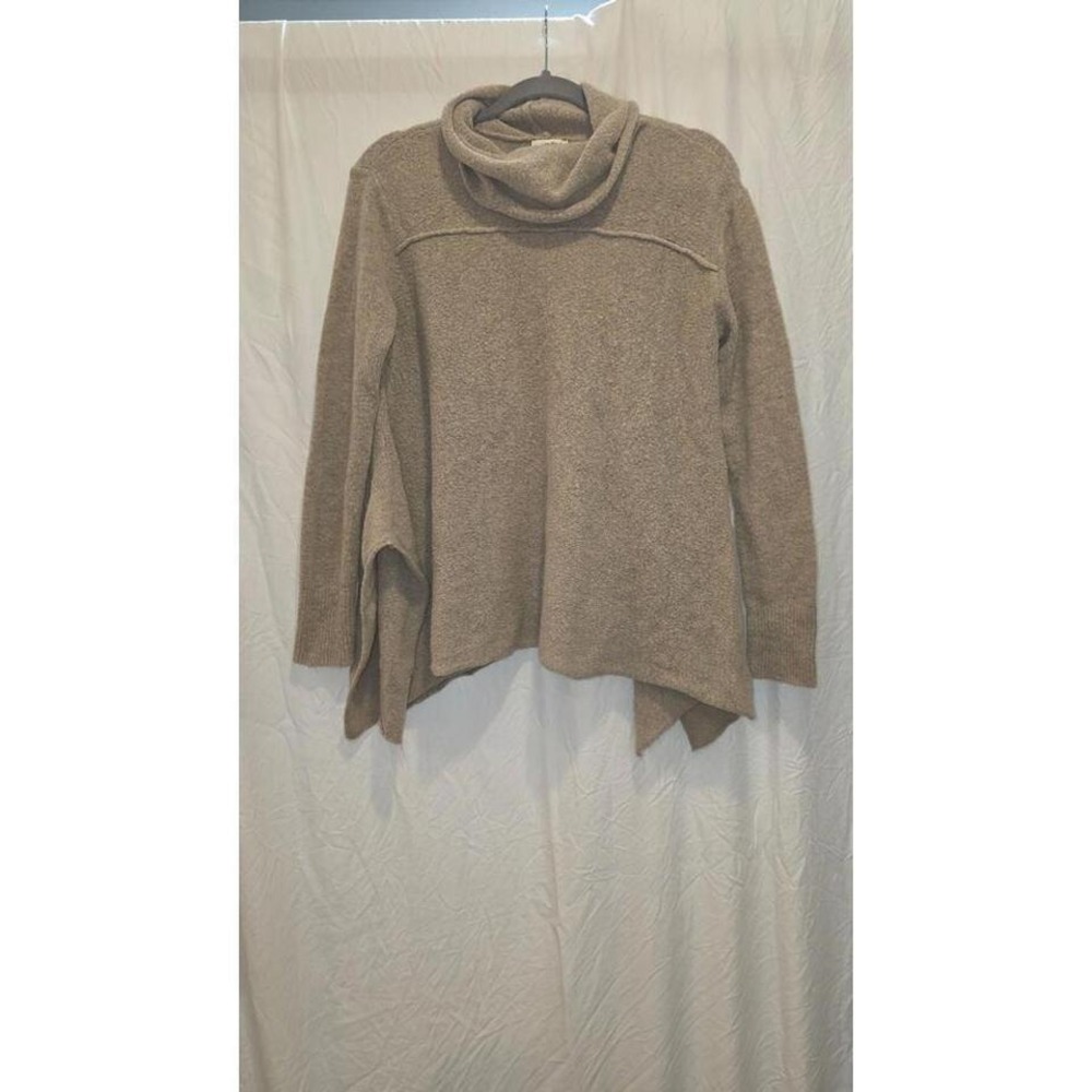 Umgee Lightweight Gray Turtleneck Sweater Women's Size Small Soft Knit